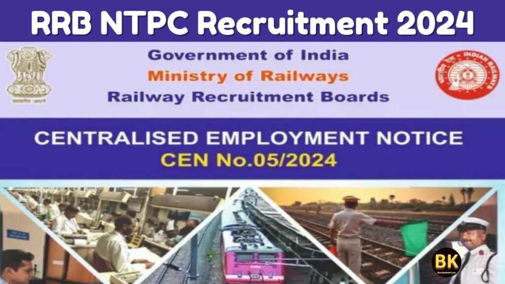 RRB NTPC Recruitment 2024